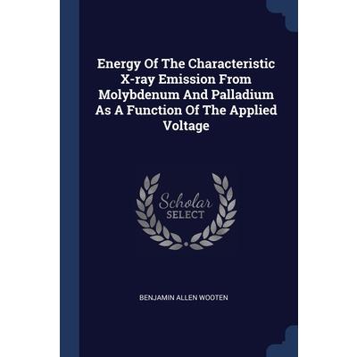 Energy Of The Characteristic X-ray Emission From Molybdenum And Palladium As A Function Of The Applied Voltage