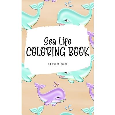 Sea Life Coloring Book for Young Adults and Teens (6x9 Hardcover Coloring Book / Activity Book)