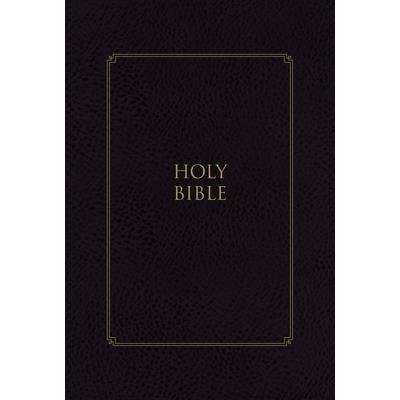Kjv, Thompson Chain-Reference Bible, Leathersoft, Black, Red Letter, Thumb Indexed, Comfort Print