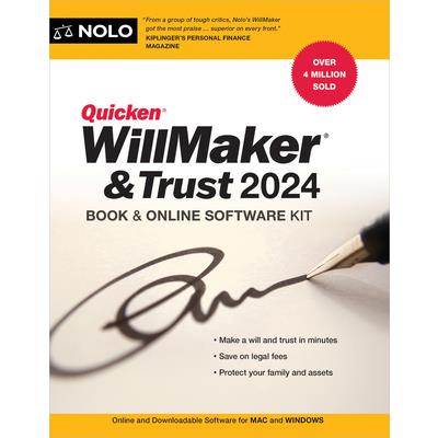 Quicken Willmaker & Trust 2024