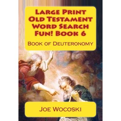 Large Print Old Testament Word Search Fun! Book 6