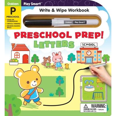 Play Smart Preschool Prep! LettersWrite & Wipe Workbooks | 拾書所