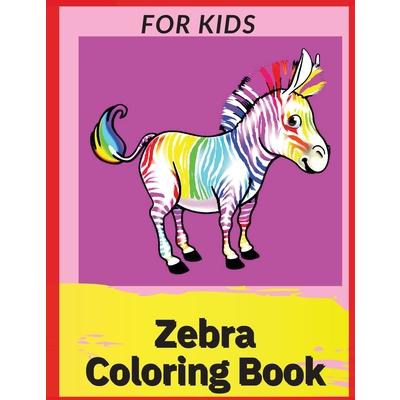 Zebra Coloring Book For Kids