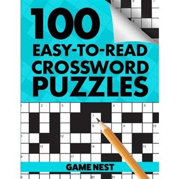 100 Easy-To-Read Crossword Puzzles