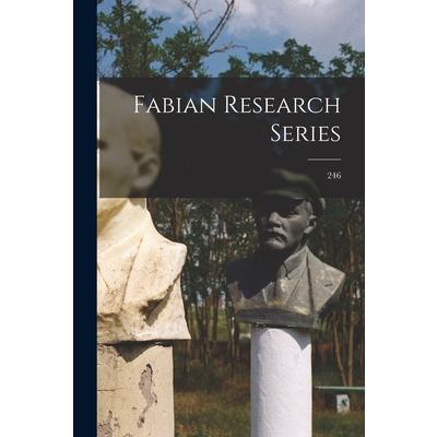 Fabian Research Series; 246