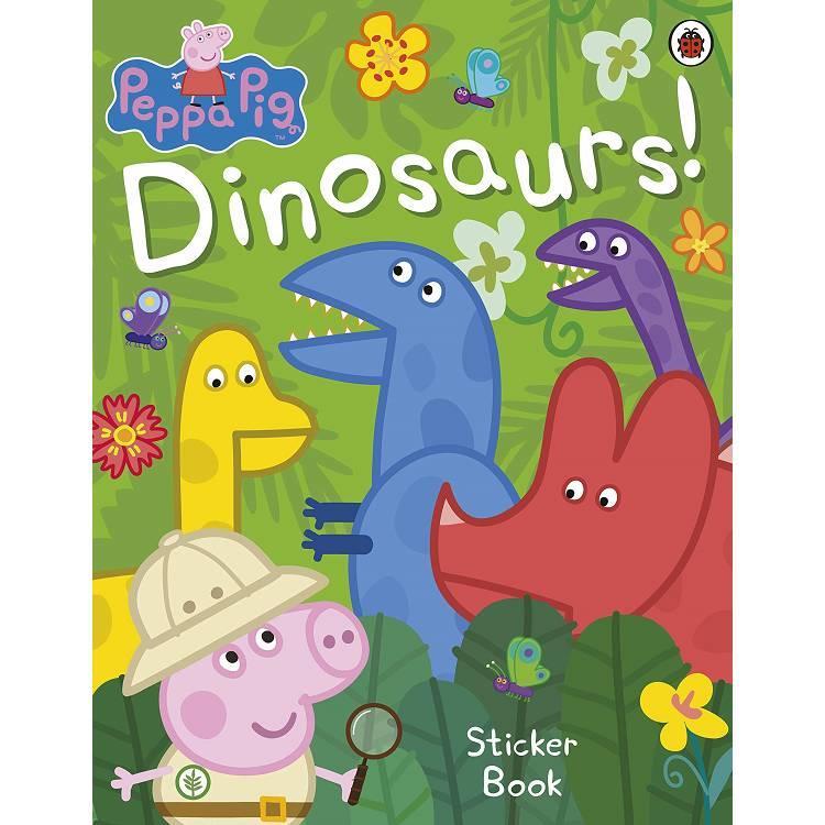 Peppa Pig: Dinosaurs! Sticker Book粉紅豬小妹貼紙書