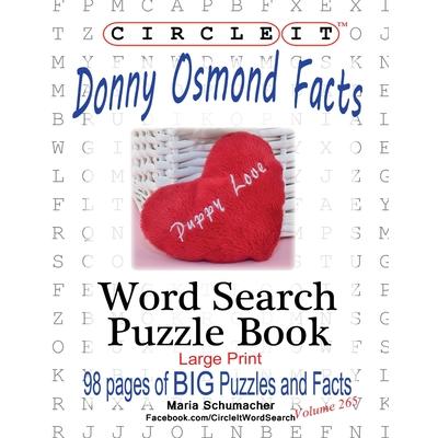 Circle It, Donny Osmond Facts, Word Search, Puzzle Book