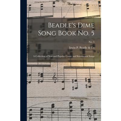 Beadle’s Dime Song Book No. 5