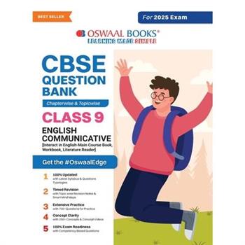 Oswaal CBSE Question Bank Class 9 English Communicative, Chapterwise and Topicwise Solved Papers For 2025 Exams