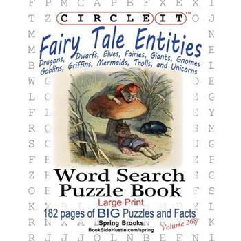 Circle It, Fairy Tale Entities, Word Search, Puzzle Book