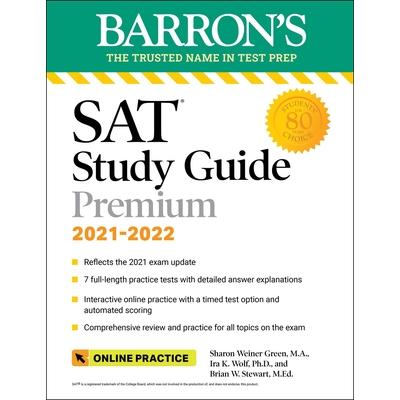 Barron's SAT Study Guide Premium, 2021-2022 (Reflects the 2021 Exam Update): 7 Practice Tests + Comprehensive Review + Online Practice | 拾書所
