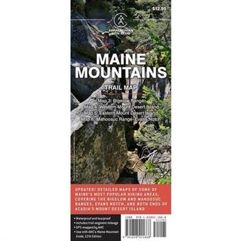 AMC Maine Mountains Trail Maps 3-6