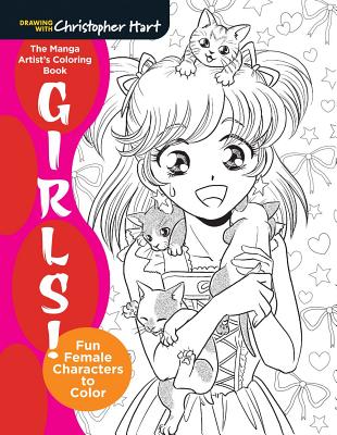 The Manga Artist’s Coloring Book: Girls!