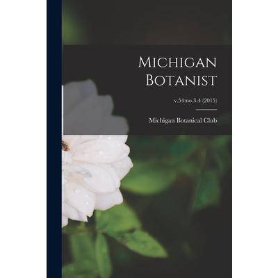 Michigan Botanist; v.54