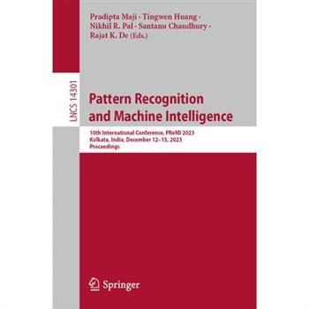 Pattern Recognition and Machine Intelligence