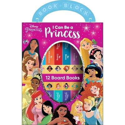 Disney Princess: I Can Be a Princess(My First Library Board Book)