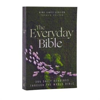 Kjv, the Everyday Bible, Paperback, Red Letter, Comfort Print
