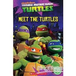 Scholastic Popcorn Readers Starter Level: Teenage Mutant Ninja Turtles: Meet the Turtles with CD忍者