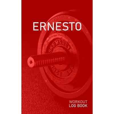 ErnestoBlank Daily Health Fitness Workout Log Book - Track Exercise Type, Sets, Reps, Weig