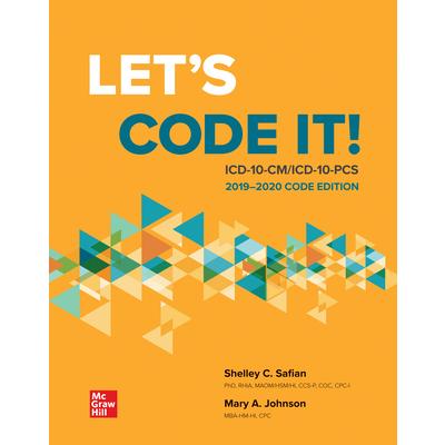 Loose Leaf for Let’s Code It! ICD-10-CM/PCs 2019-2020 Code Edition