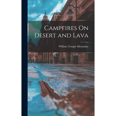 Campfires On Desert and Lava