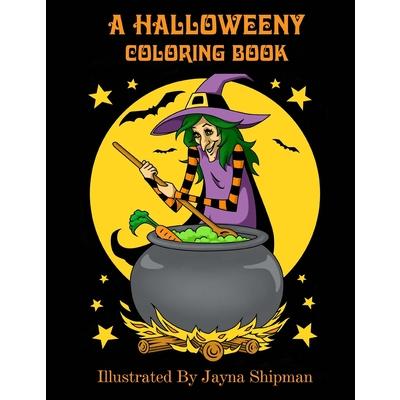 A Halloweeny Coloring Book | 拾書所