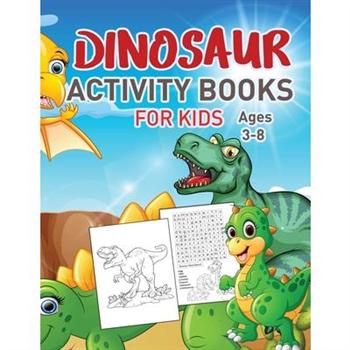 Dinosaurs Activity Book For Kids Vol 2Over 35 Coloring activities for kids, Dot to Dot, Ma