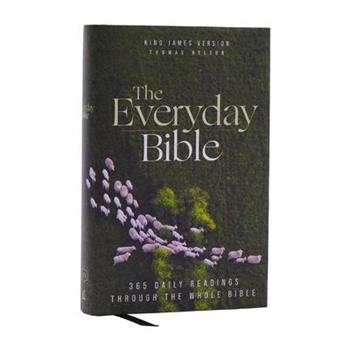 Kjv, the Everyday Bible, Hardcover, Red Letter, Comfort Print