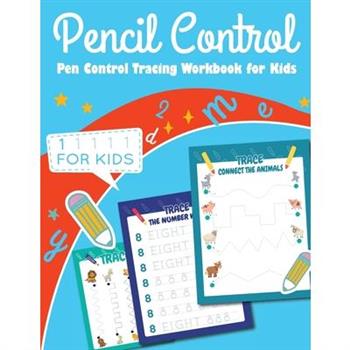 Pen Control Tracing Book for Kids