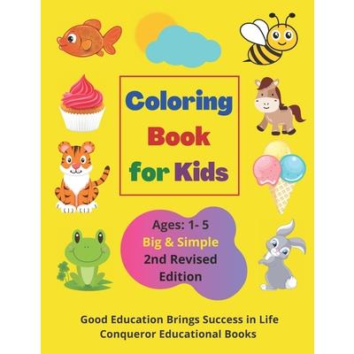 Coloring Book for Kids Ages 1-5