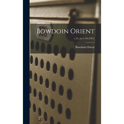 Bowdoin Orient; v.51, no.1-10 (1921)