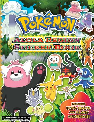 Pok幦on Alola Region Sticker Book