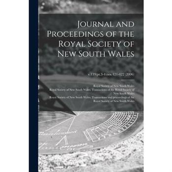 Journal and Proceedings of the Royal Society of New South Wales; v.139