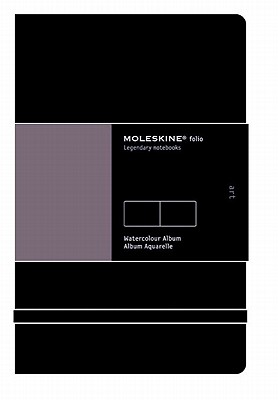 Moleskine Art Plus Black Page Album, A4, Black, Hard Cover (8.5 X 12)