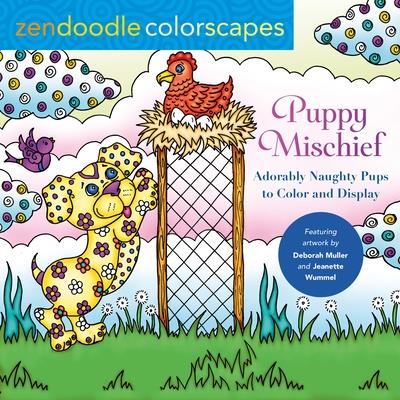 Zendoodle Colorscapes: Puppy Mischief | 拾書所