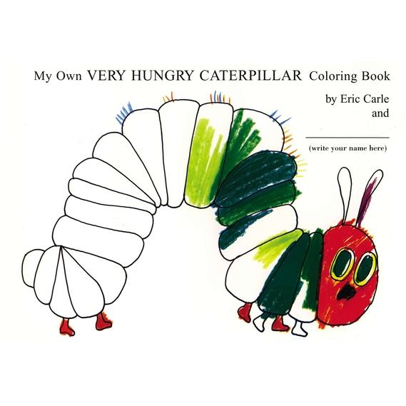 My Own Very Hungry Caterpillar Coloring Book 好餓的毛毛蟲塗鴉書