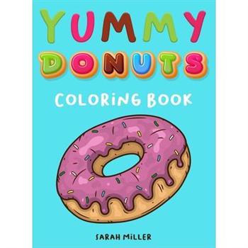 Yummy Donuts Coloring Book