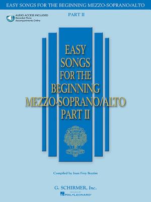 Easy Songs for the Beginning Mezzo-soprano/Alto