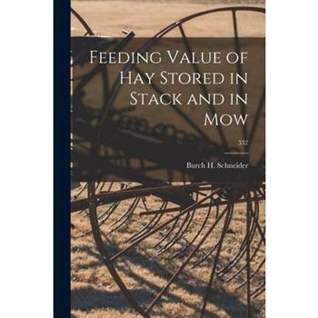 Feeding Value of Hay Stored in Stack and in Mow; 332