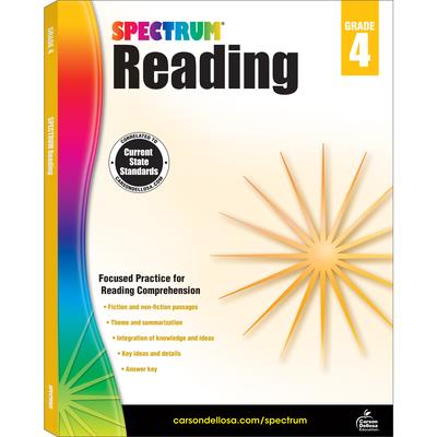 Spectrum Reading Workbook- Grade 4