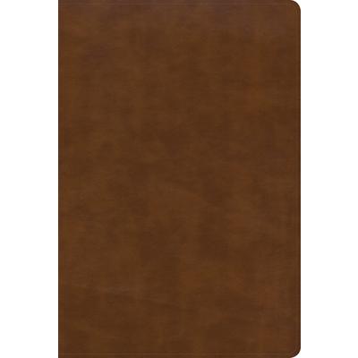 KJV Large Print Ultrathin Reference Bible, British Tan Leathertouch, Black-Letter Edition,