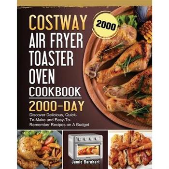 COSTWAY Air Fryer Toaster Oven Cookbook 2000
