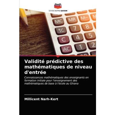 Validit矇 Pr矇dictive Des Math矇matiques De Niveau D’entr矇e－金石堂