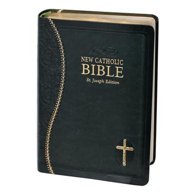 New Catholic Bible Med. Print Dura Lux (Green)