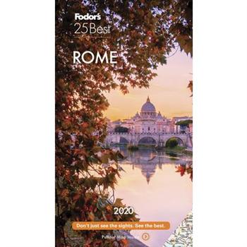 Fodor’s 25 Best 2020 Rome