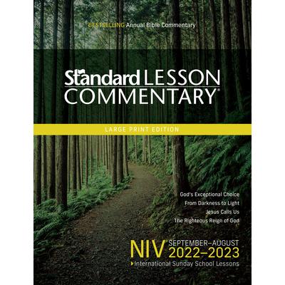 Niv(r) Standard Lesson Commentary(r) Large Print Edition 2022-2023