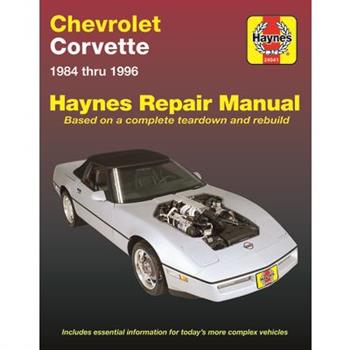 Chevrolet Corvette Automotive Repair Manual