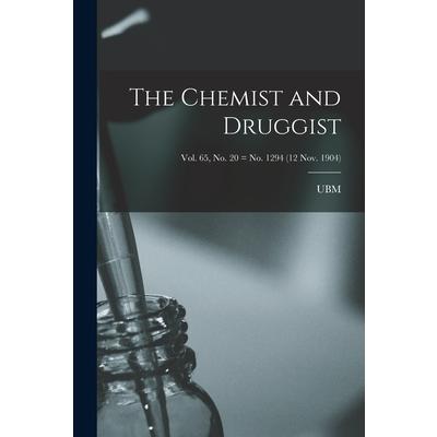 The Chemist and Druggist [electronic Resource]; Vol. 65, no. 20 = no. 1294 (12 Nov. 1904)