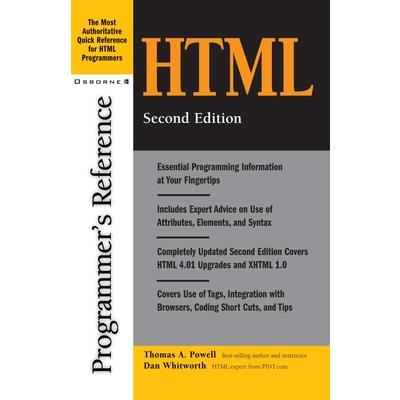 HTML Programmer’s Reference, 2nd Edition