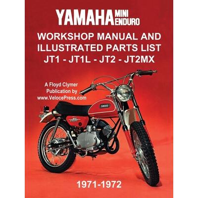 Yamaha Mini-Enduro Workshop Manual and Illustrated Parts List Jt1 - Jt1l - Jt2 - Jt2mx 1971-1972